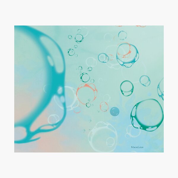 Aperçu de l'œuvre Bubbles fever créée et vendue par MaouLouv.