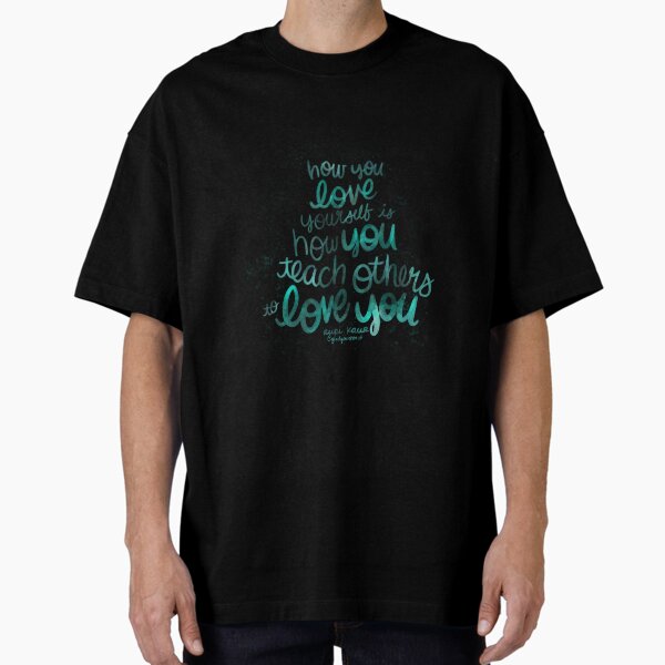Item preview, Copy of How You Love Yourself is How You Teach Others to Love You Watercolor Quote designed and sold by GladYoureHere.