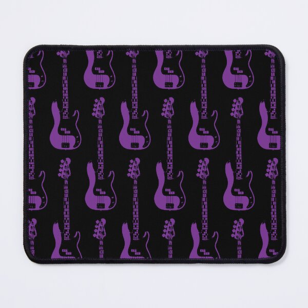 Item preview, Bass Guitar Cutout - Purple designed and sold by QuarterMoon.