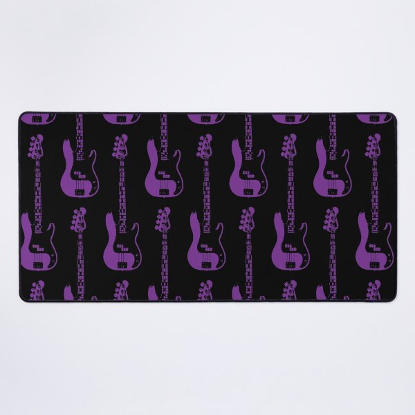 Item preview, Bass Guitar Cutout - Purple designed and sold by QuarterMoon.