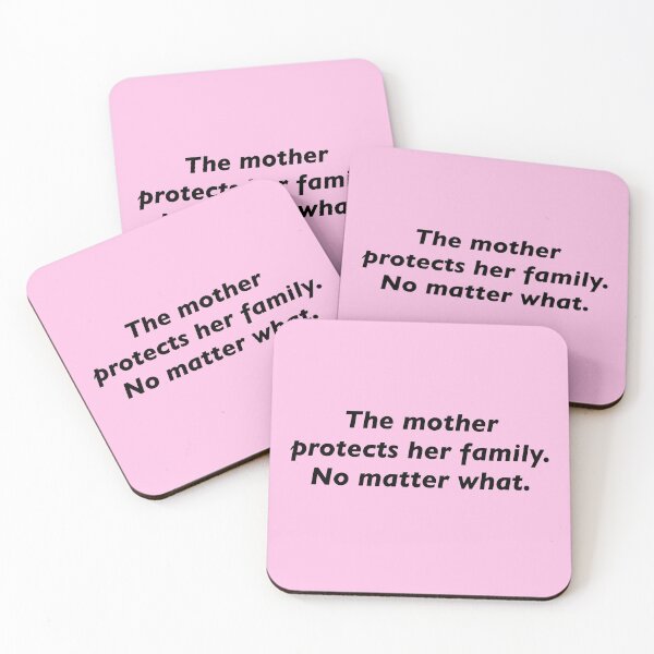 Item preview, Orphan Movie Quote (The mother protects her family) designed and sold by TheEmilySuzanne.