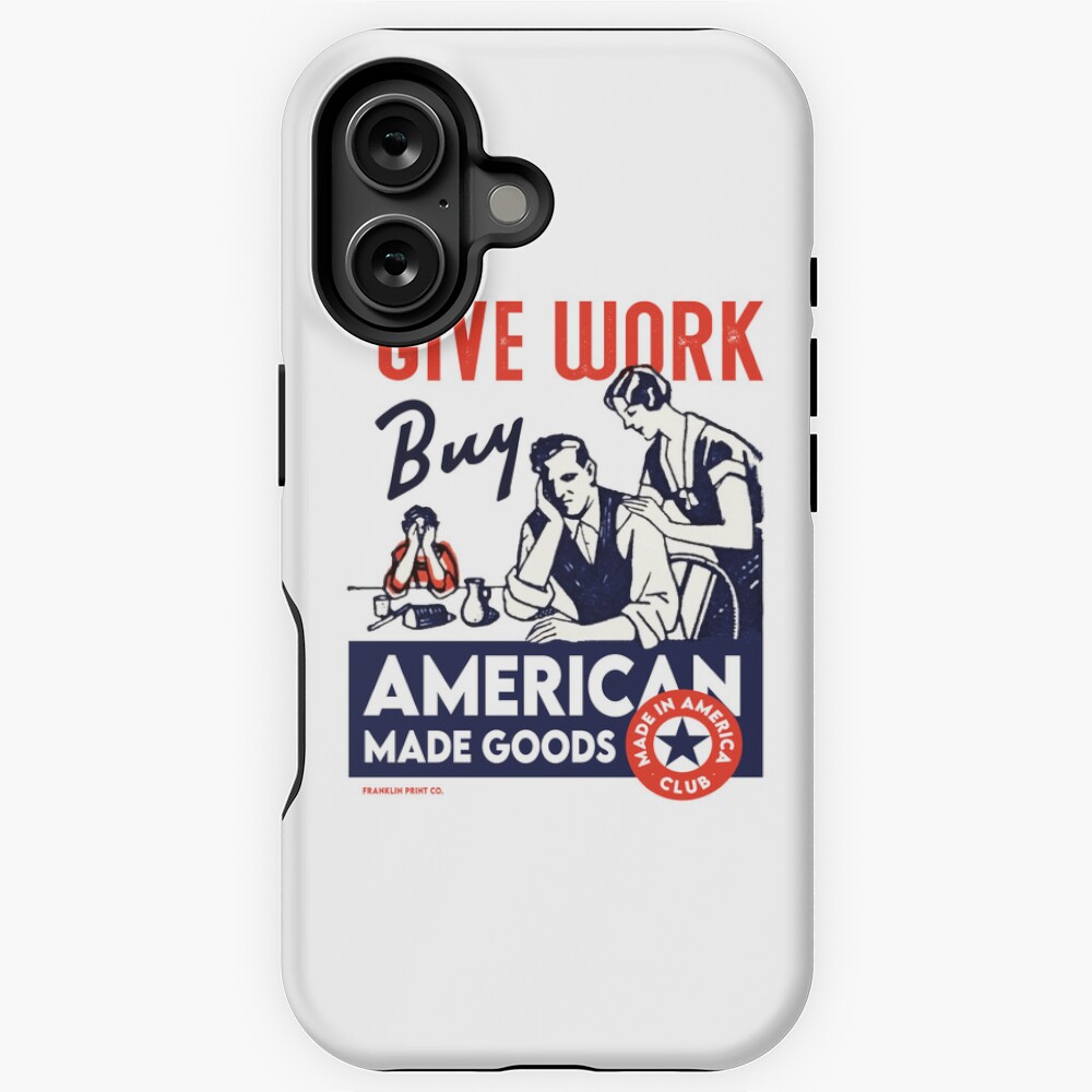 No2083 額装　ポスター  メルビンバックナー　アメリカ　アート　送料無料 The Buy American