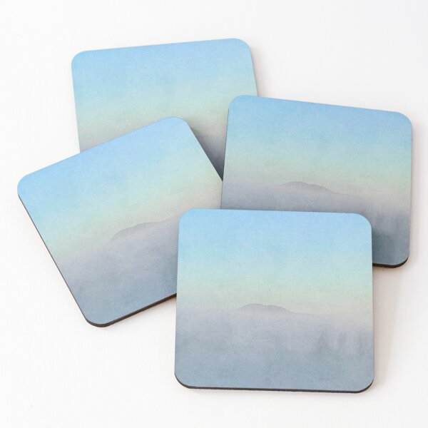 Item preview, New Zealand | Distant View Over Rangitoto designed and sold by Fable and Guild.