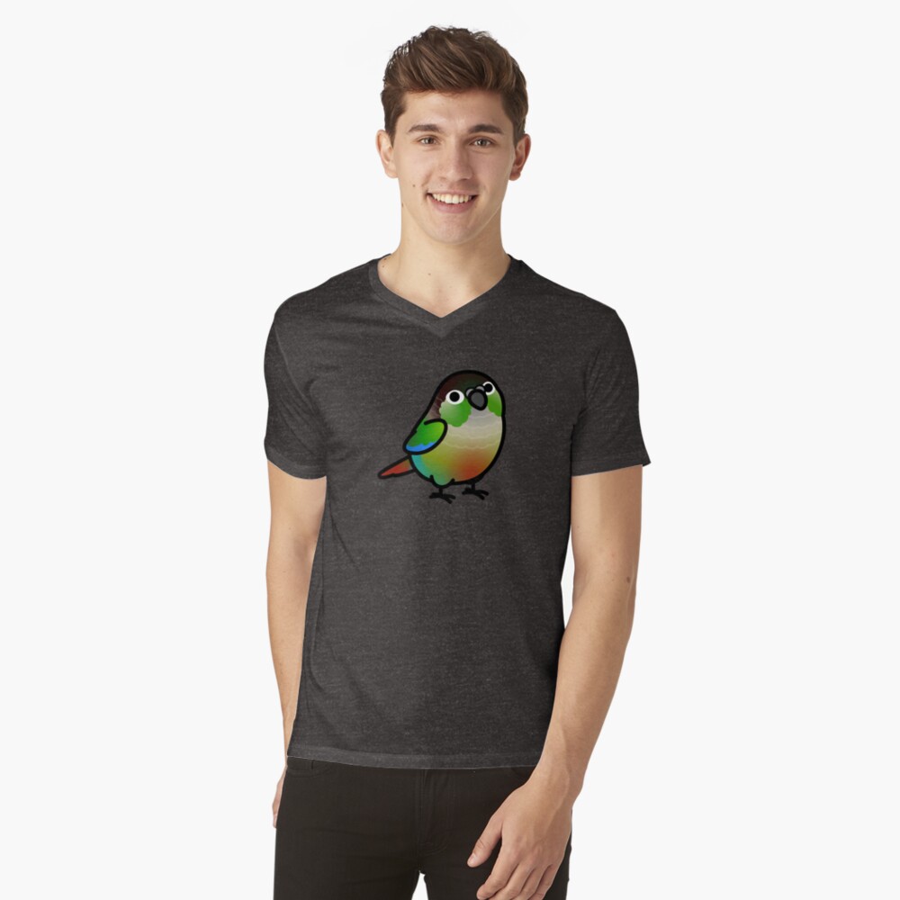 Item preview, V-Neck T-Shirt designed and sold by birdhism.