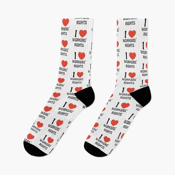 Item preview, I <3 workers' rights designed and sold by ofbadfaith.