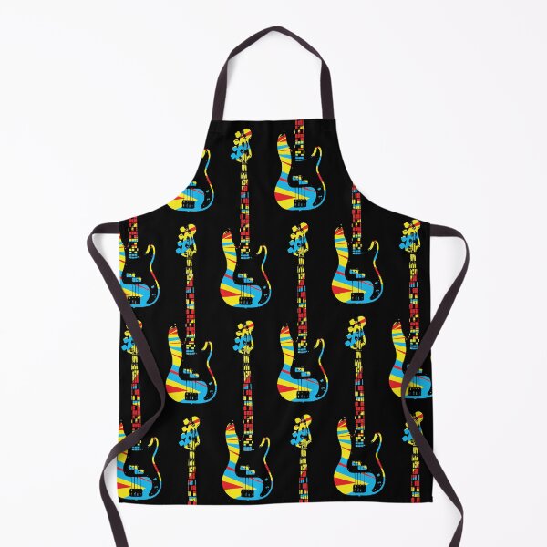 Item preview, Bass Guitar Cutout - Broken Colours designed and sold by QuarterMoon.