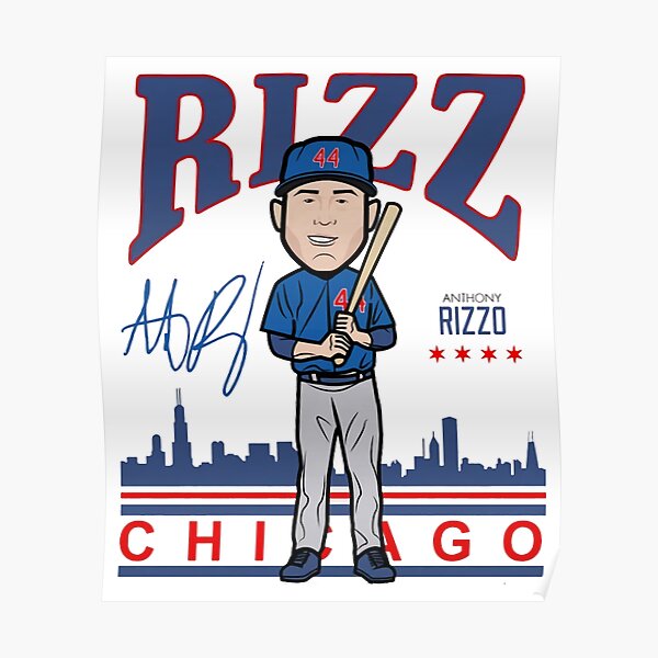 Anthony Rizzo cartoon 01 Poster