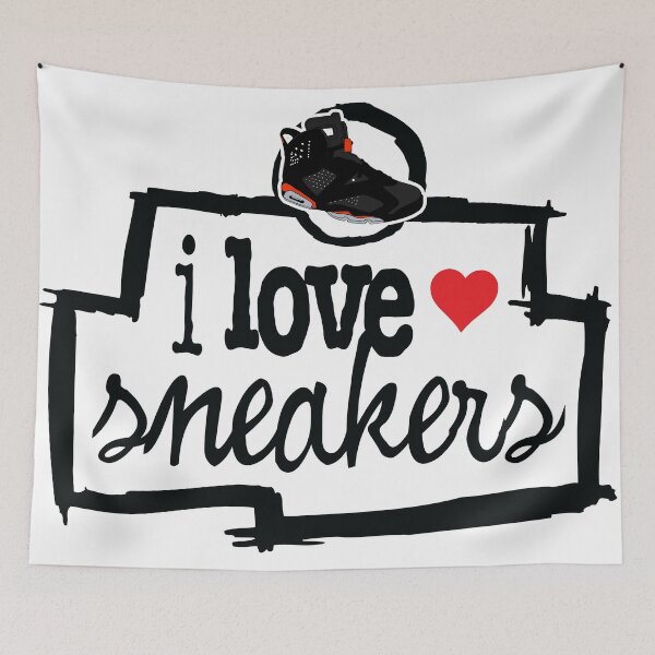 Item preview, I Love Sneakers J6 Infra designed and sold by Tee4Daily.