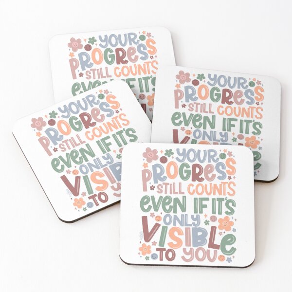 Item preview, Your Progress Still Counts designed and sold by sunandpenlines.