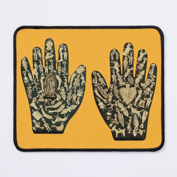 Item preview, Miracles mexican ornamental hands ex-voto traditional designed and sold by T-Mex.