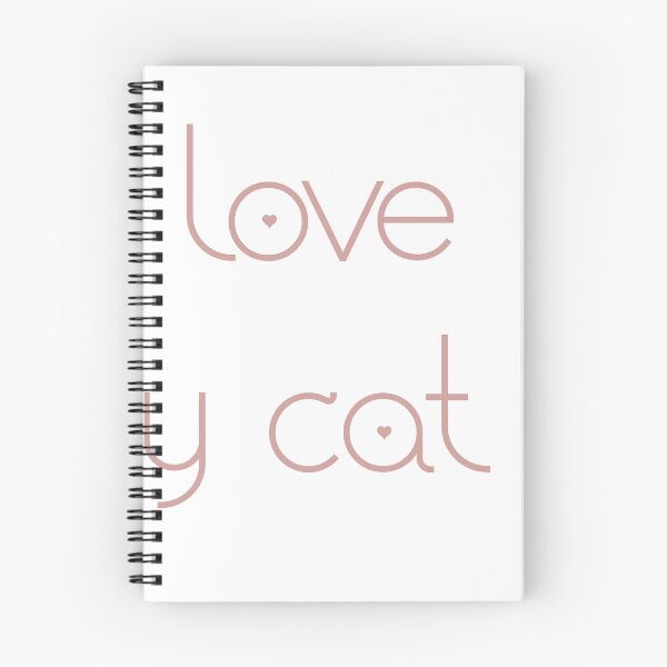 Aperçu de l'œuvre j'aime mon chat créée et vendue par treeforcats.