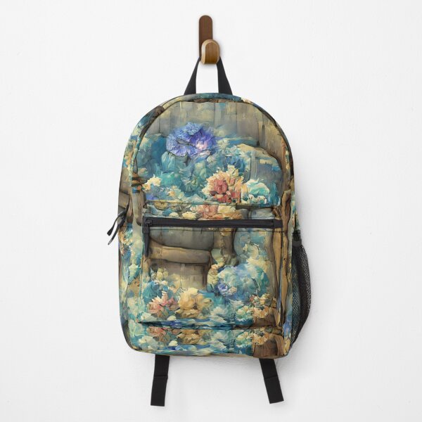 Item preview, Softest Floral Blue Cushion designed and sold by ~.