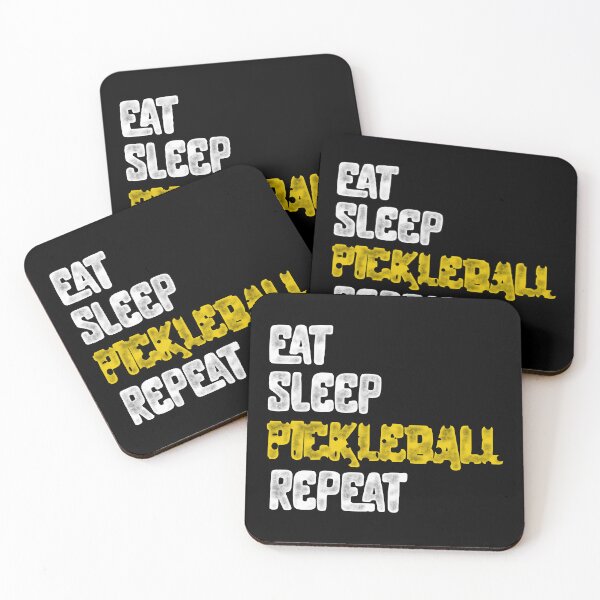 Item preview, Eat Sleep Pickleball Repeat, Gift For Pickle Ball Players designed and sold by Quotesigner.