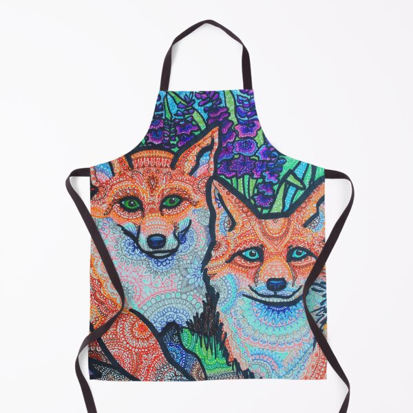 Item preview, Friendly Foxes in a Forest Mandala designed and sold by GDiEDesigns.