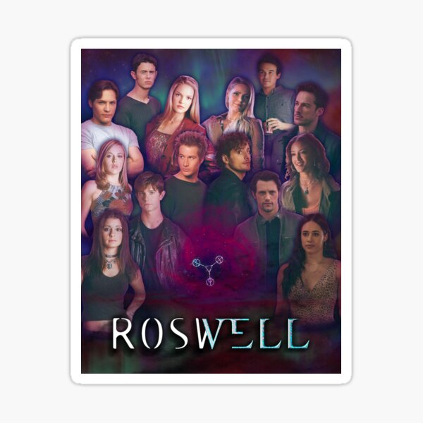 Roswell Meets Roswell New Mexico Sticker