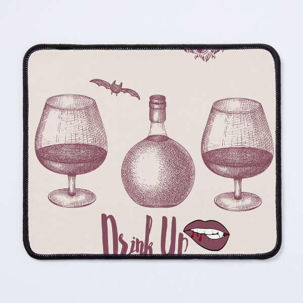 Item preview, Vampire drinks designed and sold by LeftyArtBook.