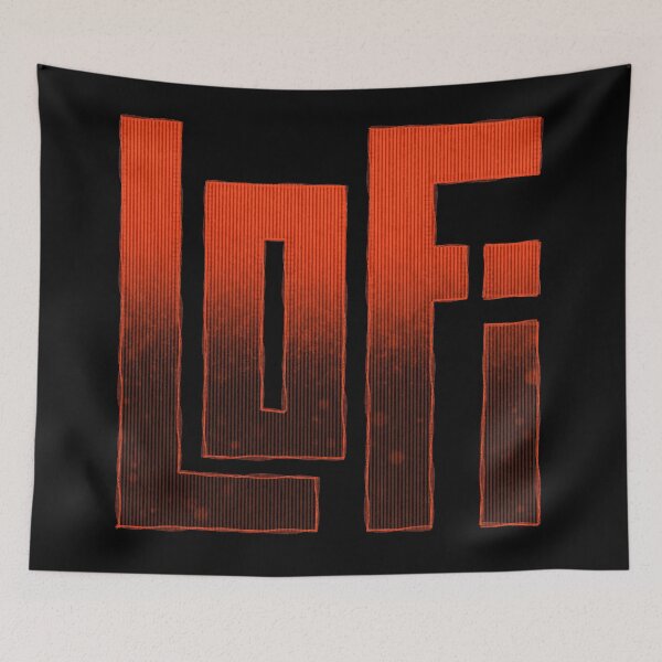 Item preview, Red-hot Lofi designed and sold by Parallel-Shore.
