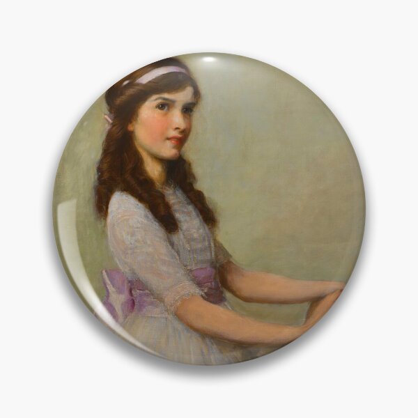 Artikelvorschau, Porträt von Miss Barbara De Selincourt Herbert James Draper (Englisch, 1864-1920) entworfen und verkauft von TeeARTHY.