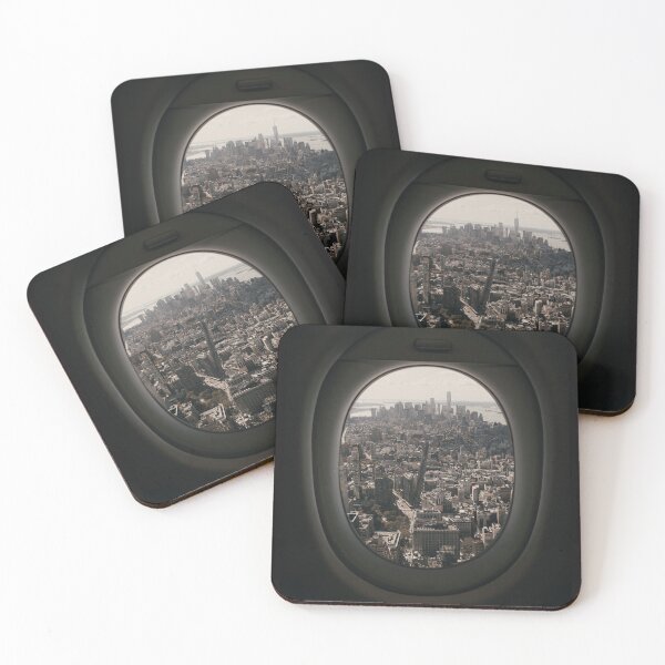 Item preview, AVIATION #8 - NYC Through Airliner Passenger Window designed and sold by DEL-Productions.