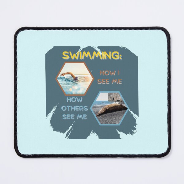 Item preview, Funny Swimming Design designed and sold by CoyoteGifts.