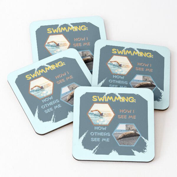 Item preview, Funny Swimming Design designed and sold by CoyoteGifts.