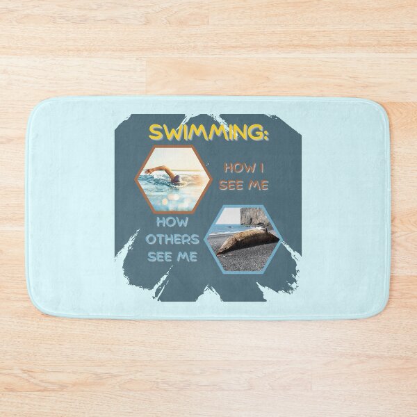 Item preview, Funny Swimming Design designed and sold by CoyoteGifts.