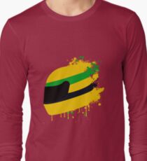 Ayrton senna helmet Long Sleeve T-Shirt