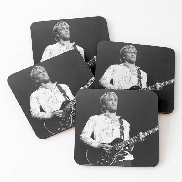 Item preview, Kyle Cook - Matchbox 20 - BW Photograph designed and sold by ConcertImages.