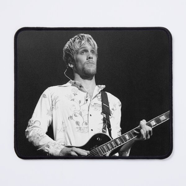 Item preview, Kyle Cook - Matchbox 20 - BW Photograph designed and sold by ConcertImages.