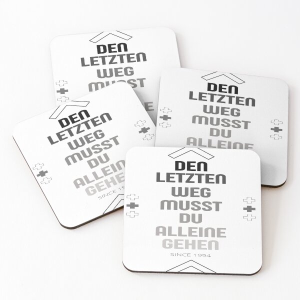 Item preview, DEN LETZTEN WEG MUSST DU ALLEINE GEHEN designed and sold by cecii7.