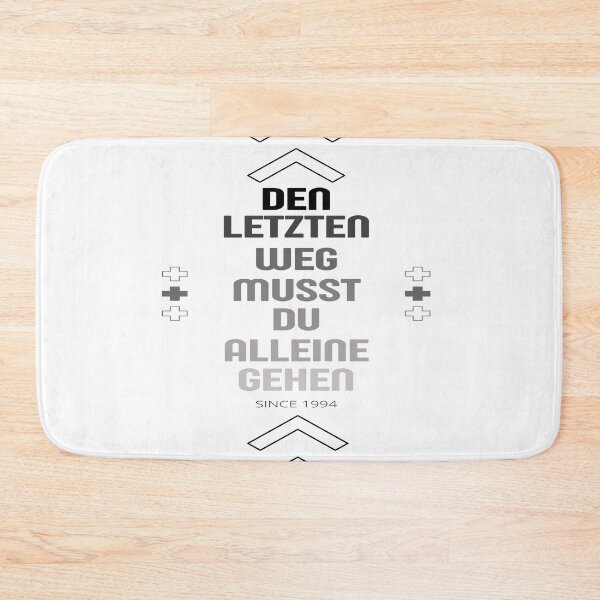 Item preview, DEN LETZTEN WEG MUSST DU ALLEINE GEHEN designed and sold by cecii7.