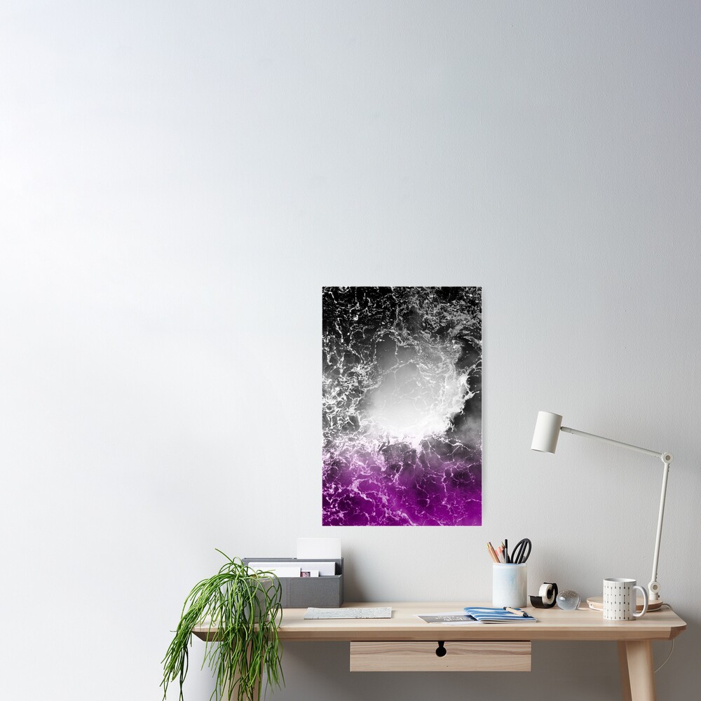 Hidden Subtle Asexual Ace Flag Ocean Waves Poster For Sale By Playfullypride Redbubble 2543