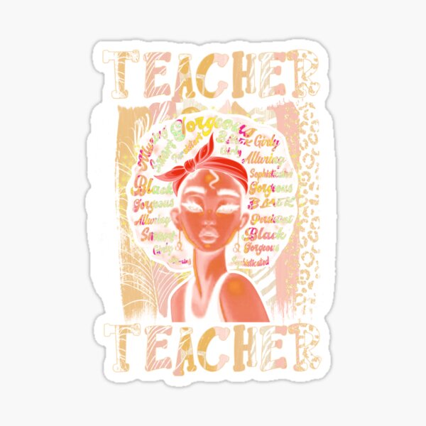 Item preview, Black Smart Teacher Afro Love Melanin African American designed and sold by hoangminhSHOP.