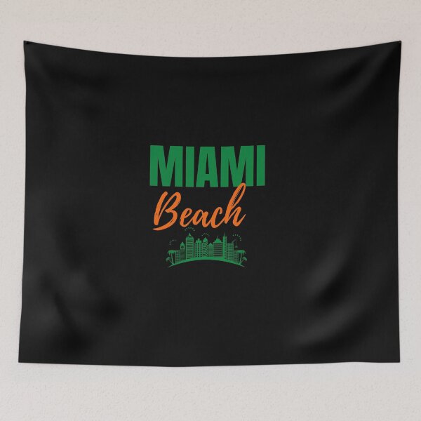 Item preview, MIAMI BEACH  {hurricane colors} designed and sold by Beach4Life.