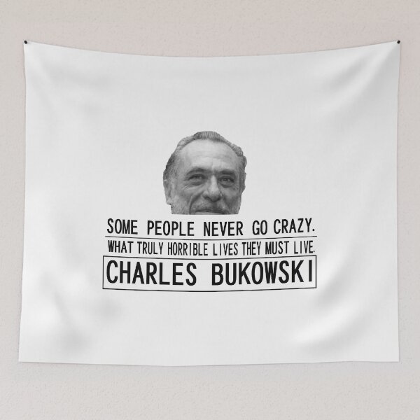 Item preview, Cool Graphic Gift Creme Bukowski Crazy Slim Fit Cute Gift designed and sold by Teston145Duerr.