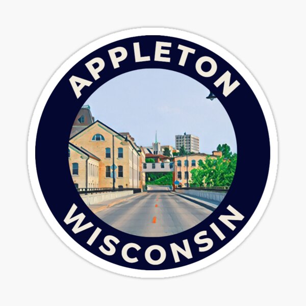 Vista previa del artículo con la obra «Appleton Wisconsin», diseñado y vendido por zsonn.