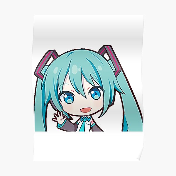 Project Sekai Hatsune Miku Poster For Sale By Sabrinalewiis Redbubble