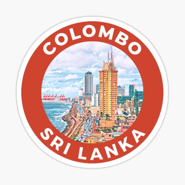 "Colombo, Sri Lanka" Sticker for Sale by zsonn Redbubble