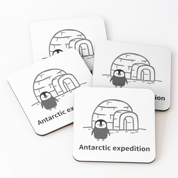 Item preview, Antarctic expedition,penguin,igloo designed and sold by zzzozzo.