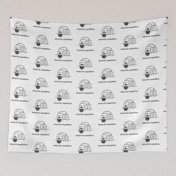 Item preview, Antarctic expedition,penguin,igloo designed and sold by zzzozzo.
