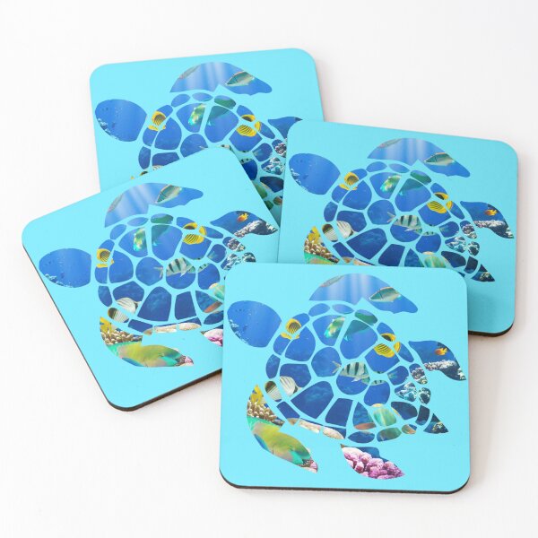 Item preview, Sea turtle Coral Reef  designed and sold by Lartheviking.