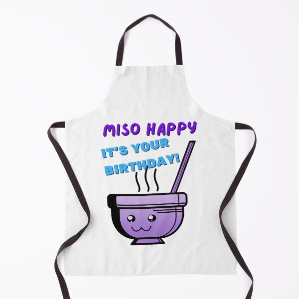 Item preview, Miso Happy It's Your Birthday Asian Homage Unique Birthday Gifts designed and sold by CreativeCranium.