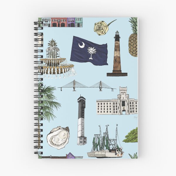 Item preview, Charleston, South Carolina Pattern - Blue designed and sold by Elizabeth Weglein.