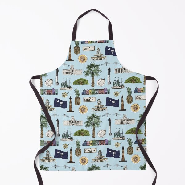 Item preview, Charleston, South Carolina Pattern - Blue designed and sold by Elizabeth Weglein.