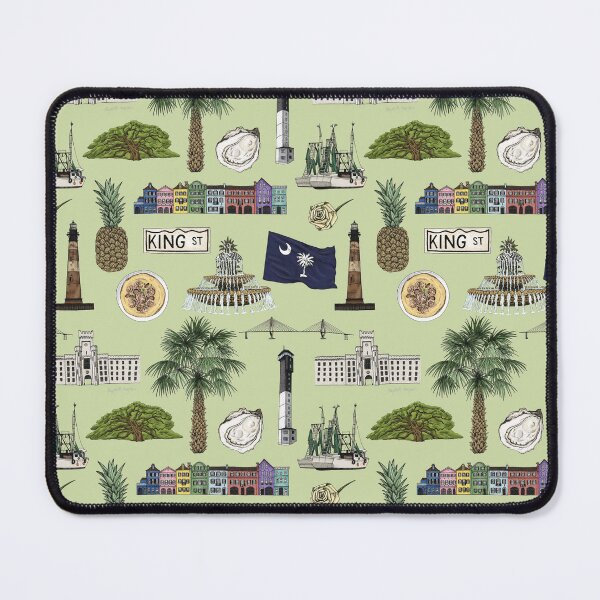 Item preview, Charleston, South Carolina Pattern - Green designed and sold by Elizabeth Weglein.