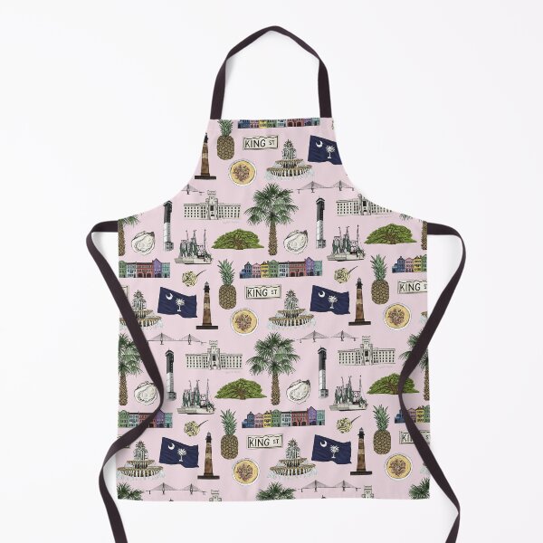 Item preview, Charleston, South Carolina Pattern - Pink designed and sold by Elizabeth Weglein.