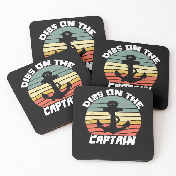 Item preview, Funny Captain Wife Dibs on the Captain designed and sold by hoangminhSHOP.