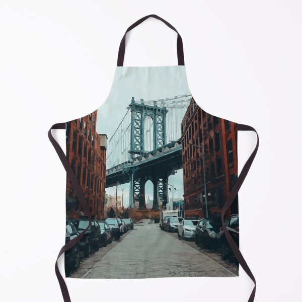Item preview, Manhattan Bridge from Below - Watercolour Style designed and sold by WWWC2288.