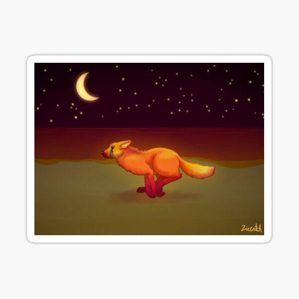 "Maned Wolf" Sticker for Sale by ziecatch Redbubble