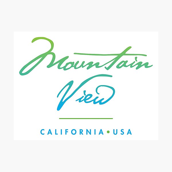 Item preview, Mountain View California designed and sold by Futurebeachbum.